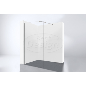 Best-Design 'Dalis-500-Chroom' inloopdouche NANO 8mm glas 