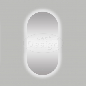 Best-Design 'Seldy' ovale spiegel incl. led verlichting B=50 cm x H=100 cm
