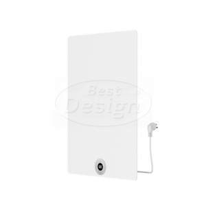 Best-Design 'Brenner-White' Elektrische radiator mat-wit 300W 700x500mm
