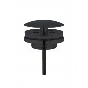Best-Design 'Low' fontein afvoer plug 'Nero' 5/4' mat-zwart