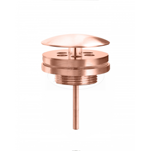 Best-Design 'Lyon' low fontein afvoer plug 5/4' Rosé-Mat-Goud