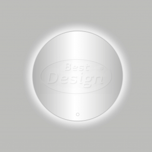 Best-Design 'Ingiro' ronde spiegel incl. led verlichting Ø 80 cm