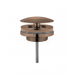 Best-Design 'Dijon' low fontein afvoer plug 5/4' Sunny Bronze